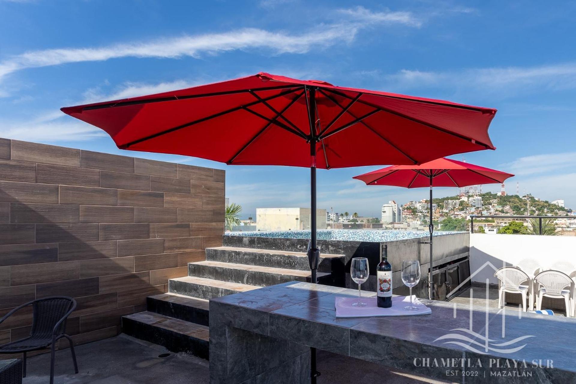 New & Modern, 5 Star Area, Walk 2 Beach, Pool, Views, King Bed มาซาตลัน ภายนอก รูปภาพ