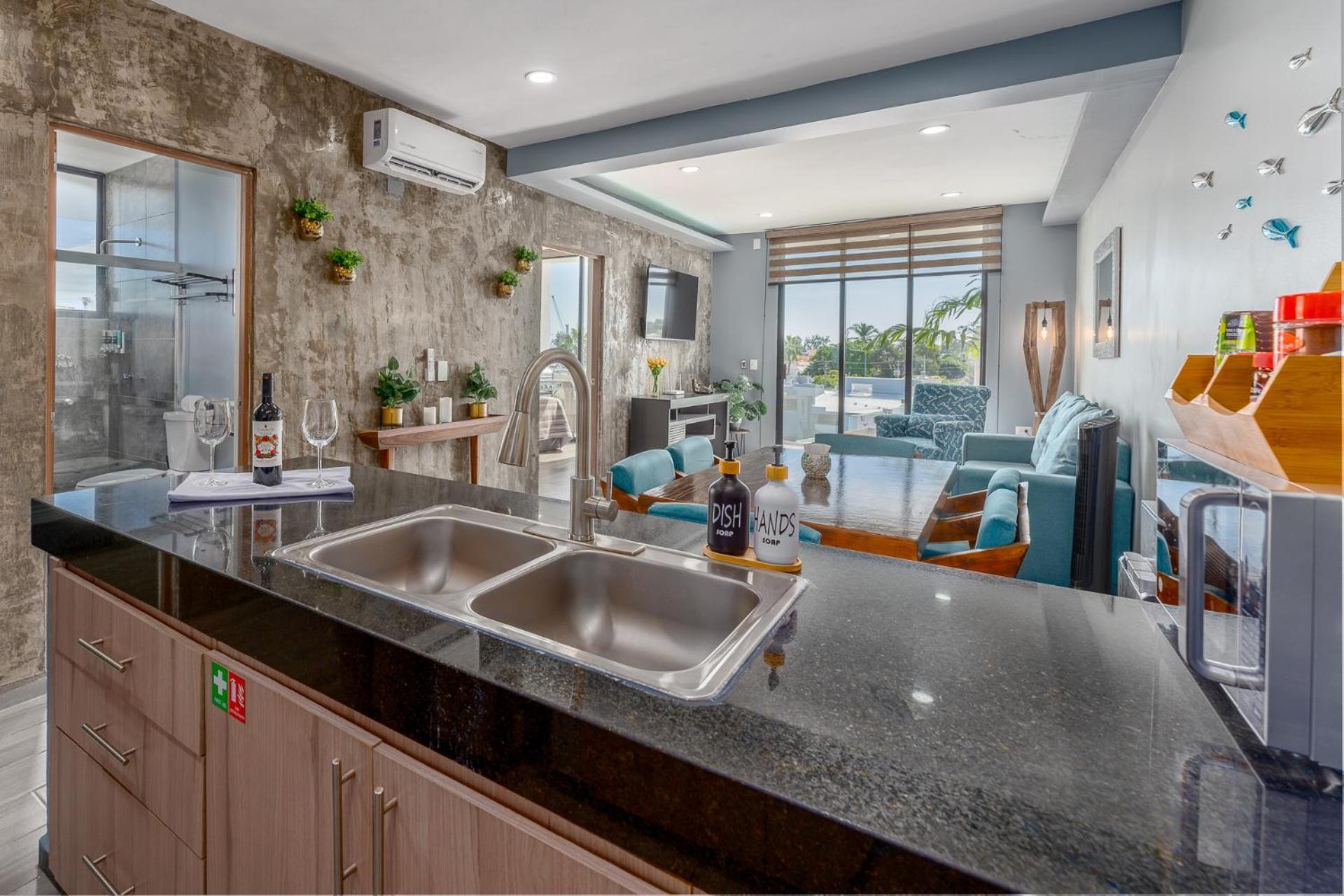 New & Modern, 5 Star Area, Walk 2 Beach, Pool, Views, King Bed มาซาตลัน ภายนอก รูปภาพ